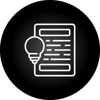 icono de vector de documento