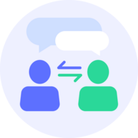 customer engagement modern icon illustration png
