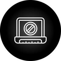 icono de vector de laptop