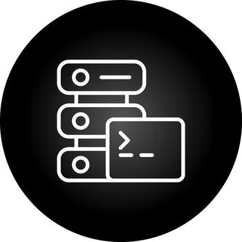 SSH Hosting Vector Icon