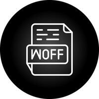 WOFF Vector Icon