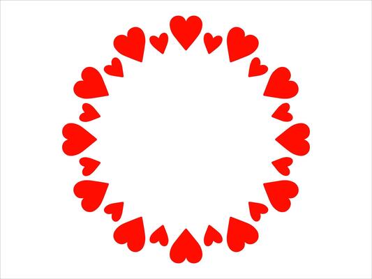 Frame Background Valentines Day Illustration