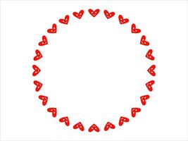 Valentines Heart Background for Decoration vector
