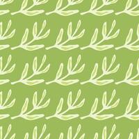 Elegant seamless leaf pattern. vector