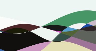 abstract elegant curve background with classic vibrant color vector