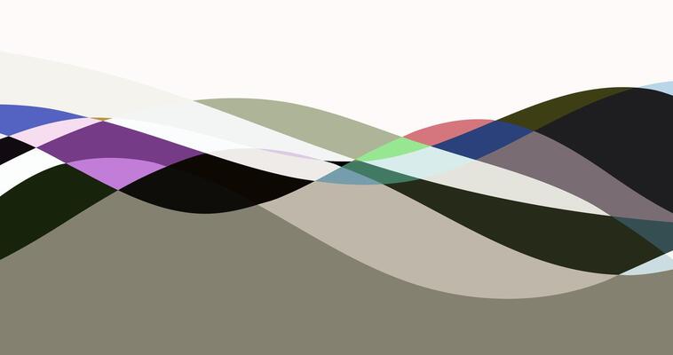 abstract elegant curve background with classic vibrant color