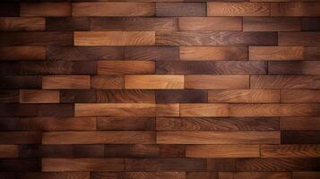 AI generated Parquet Wood Background photo