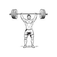 Weightlifting Vector Art, Icons, and Graphics