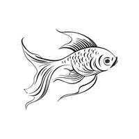 Fish Vector Image, Illustration of a fish