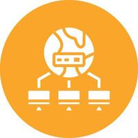 Computer Networking Vector Icon