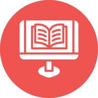 Open Book Vector Icon