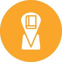 Library Location Vector Icon