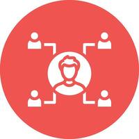 User Connection Vector Icon