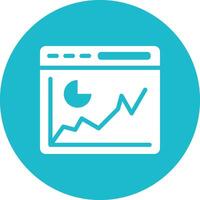 Analysis Diagram Vector Icon