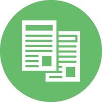 Duplicate Documents Vector Icon