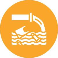 Ocean Waste Vector Icon