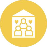 Sheltering Vector Icon