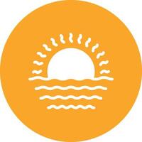 Sunrise Vector Icon