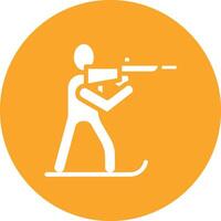 Biathlon Vector Icon