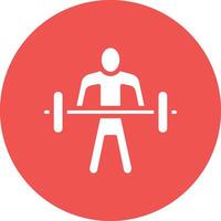 Weightlifting Vector Icon