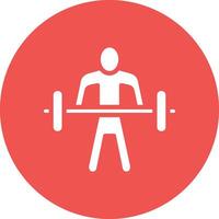 Weightlifting Vector Icon