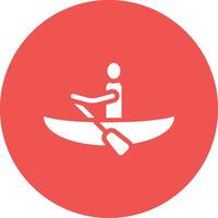 Rowing Vector Icon