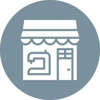 Tailor Shop Vector Icon