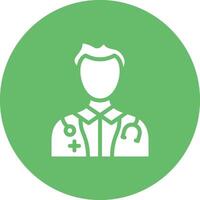 Male Doctor Vector Icon