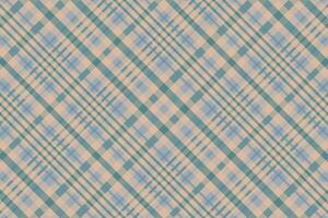 Tartan plaid pattern with texture and summer color. vector