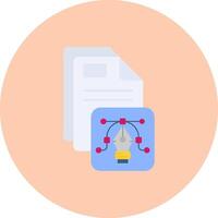 Vector Flat Circle Icon