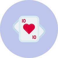 corazones plano circulo icono vector