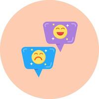 emojis plano circulo icono vector