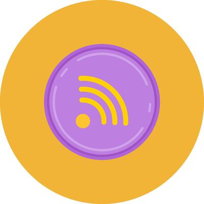 Rss Flat Circle Icon