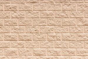 Orange brick wall pattern background for copy space and texture photo