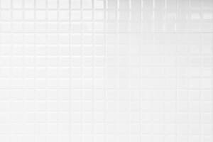 White ceramic tiles wall for background and used interior design photo