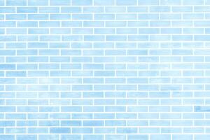 Light green color brick of wall background and pattern texture for background copy space in decoration of room in home photo