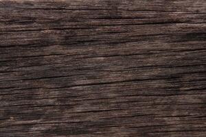 Old wood scratched on surface brown color for texture and background photo