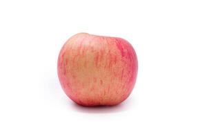 Apple rot on white background use for texture and Clipping Path photo