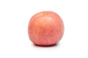 Apple rot on white background use for texture and Clipping Path photo