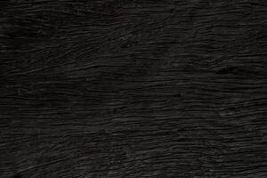 Dark brown wood with a rough surface  for texture and background photo