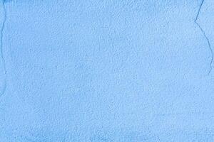 Light blue pastel colors with crack on surface for background and texture photo