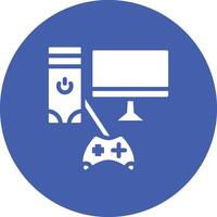 Gaming Pc Vector Icon