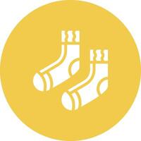 Baby Socks Vector Icon