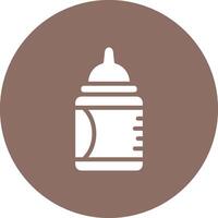 Milk Bottle Vector Icon