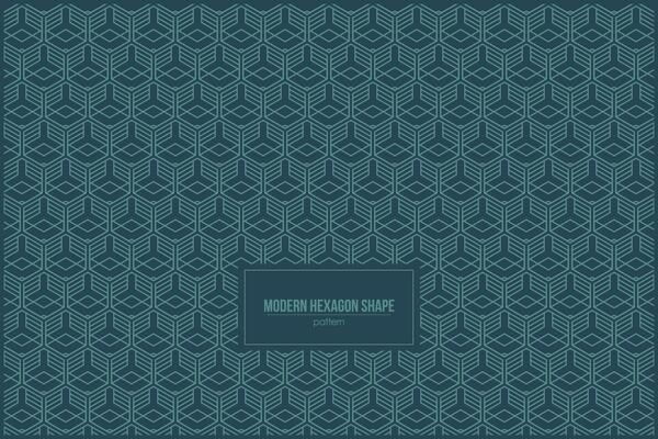 modern hexagon shape pattern with monochrome dark style color