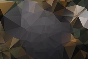 low poly design vector