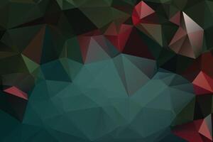 low poly design vector