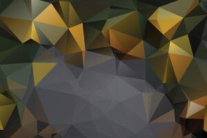 low poly design vector