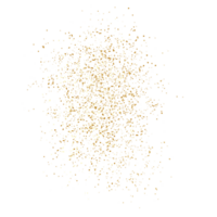 Aesthetic golden splatter png