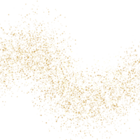 Aesthetic golden splatter png